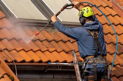 Démoussage et hydrofuge de toiture à Vailhauquès